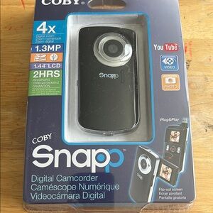 Coby Snapp Digital Camcorder brand new never open
